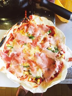 簡単!節約!フライパンで作れるピザ-レシピのメイン写真