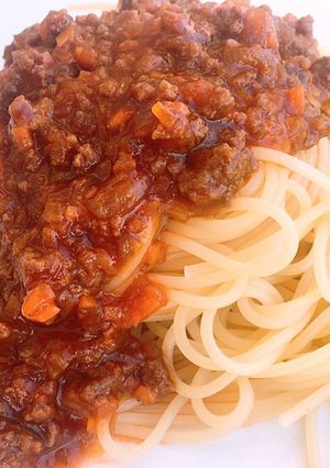 ☆基本☆ミートソースパスタ-レシピのメイン写真