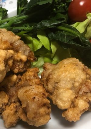 ☆カリッとジューシーしっかり味の唐揚げ☆-レシピのメイン写真