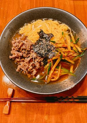 スペシャル辛い冷麦!-レシピのメイン写真