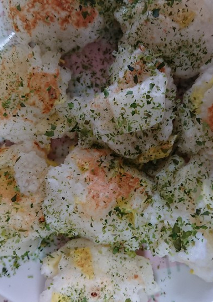 休校レシピ 5 はんぺんお好み焼き風-レシピのメイン写真