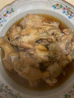 鳥手羽元のあっさり煮-レシピのメイン写真