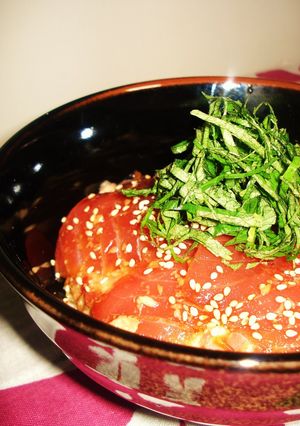 まぐろのヘルシー☆さっぱり山かけ丼-レシピのメイン写真