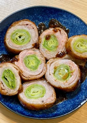 回鍋肉風！春キャベツの肉巻き-レシピのメイン写真