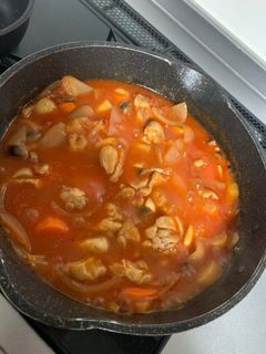 簡単鶏肉のトマト煮-レシピのメイン写真