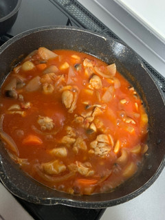 簡単鶏肉のトマト煮-レシピのメイン写真