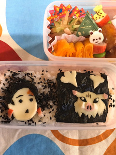 簡単 キャラ弁 鬼滅の刃3-レシピのメイン写真