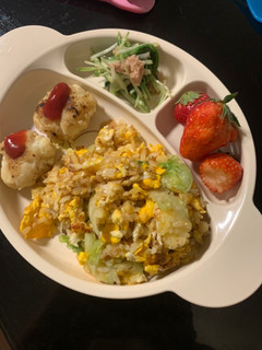梅干し炒飯-レシピのメイン写真