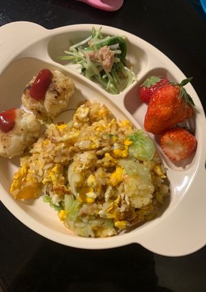 梅干し炒飯-レシピのメイン写真