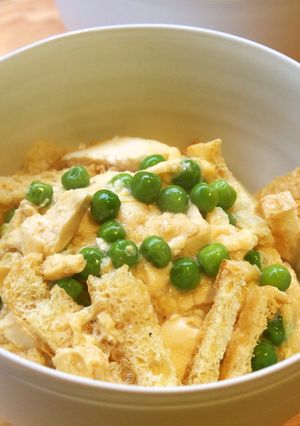 豆腐と油揚げの節約丼-レシピのメイン写真
