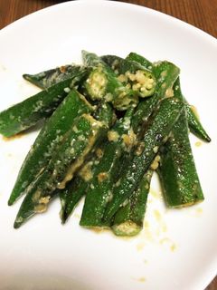 オクラの塩麹炒め-レシピのメイン写真