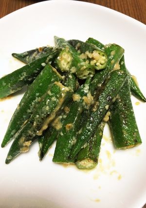 オクラの塩麹炒め-レシピのメイン写真