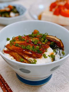 まるで鰻☆茄子でうなとろろ丼-レシピのメイン写真