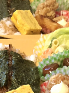 お弁当♡ツナなし⁈和風ツナマヨ風のり弁-レシピのメイン写真