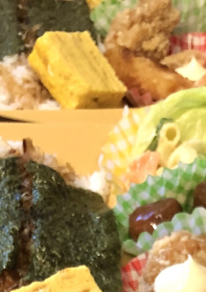 お弁当♡ツナなし⁈和風ツナマヨ風のり弁-レシピのメイン写真