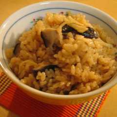A picture of しいたけと生姜の夏ご飯.