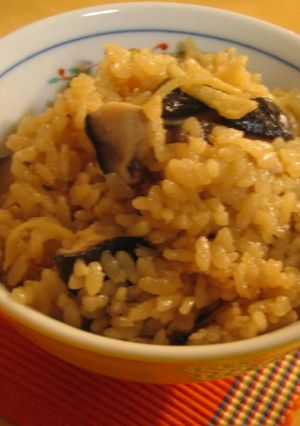 しいたけと生姜の夏ご飯-レシピのメイン写真