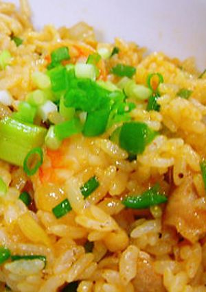 海鮮キムチ炒飯-レシピのメイン写真