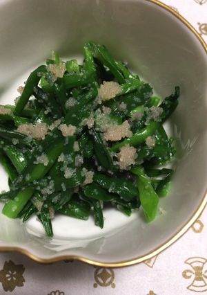 簡単　ニラの明太子和え-レシピのメイン写真