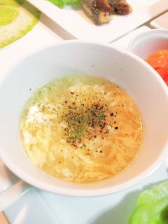 鶏皮スープ-レシピのメイン写真