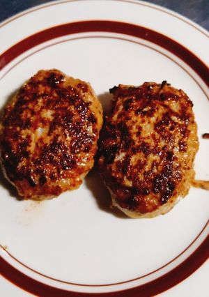 もやし入りハンバーグ-レシピのメイン写真