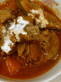 豚すじのトマトジュース煮込み-レシピのメイン写真