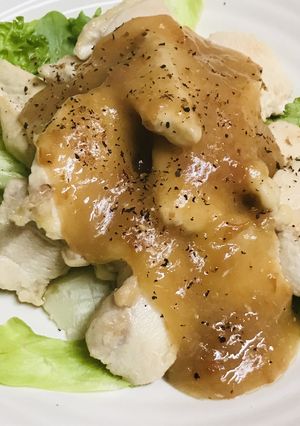 あっさり●鶏肉の塩焼＆梅肉とろっとソース-レシピのメイン写真