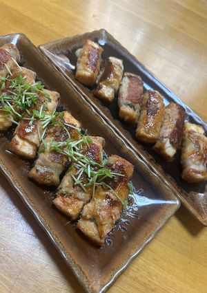 厚揚げの肉巻き(明太子、チーズ)-レシピのメイン写真