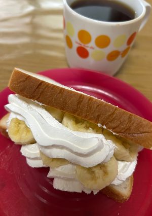 バナナのフルーツサンド🍌-レシピのメイン写真