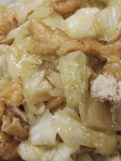 これは簡単♡キャベツと油揚げの炒め煮-レシピのメイン写真