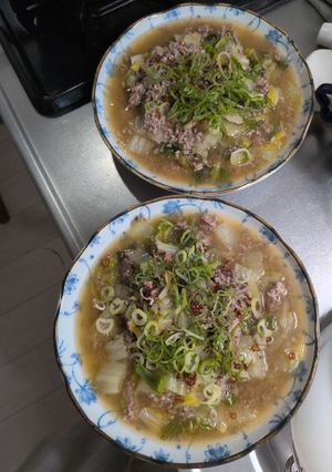 トロトロ白菜のそぼろ煮-レシピのメイン写真