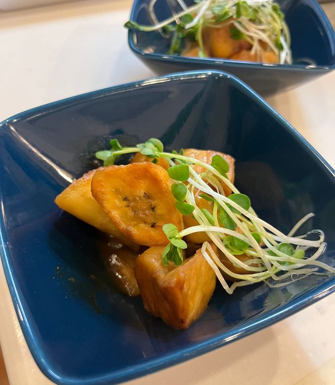 青バナナの煮っころがし-レシピのメイン写真