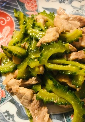 豚肉＆ゴーヤーの塩レモンチャンプルー-レシピのメイン写真