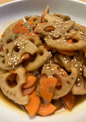 ズボラ常備菜・蓮根のキンピラ-レシピのメイン写真