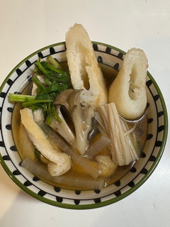 簡単セリと大根のきりたんぽスープ-レシピのメイン写真