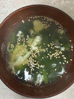 残った卵白で作る!ほうれん草スープ-レシピのメイン写真