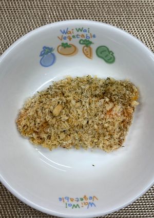 【保育園給食】鮭のパン粉焼き-レシピのメイン写真