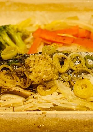 タラときのこの包み蒸し！-レシピのメイン写真
