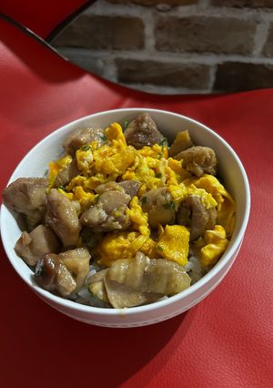 簡単！鶏玉丼-レシピのメイン写真