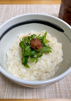 胃腸に優しい♡ 梅おろし粥-レシピのメイン写真