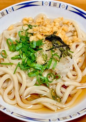 簡単!シンプルでうまい!ぶっかけうどん-レシピのメイン写真