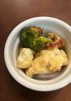 カリフラワーとブロッコリーのオーブン焼き-レシピのメイン写真