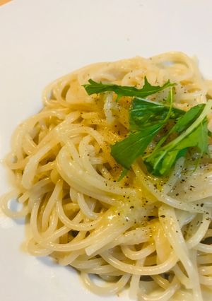 シンプル●ガーリックオイルのパスタ-レシピのメイン写真