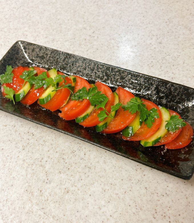 シンプル♪冷やしトマト＆キュウリ by yummysunny 【クックパッド