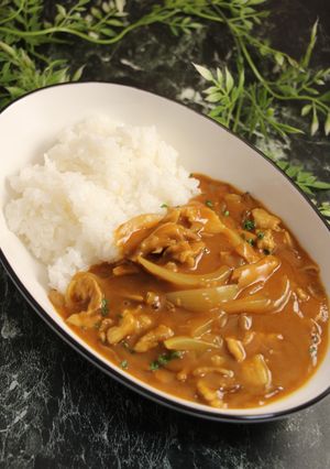 免疫力UP！舞茸たっぷりポークカレー-レシピのメイン写真