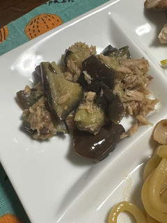 ツナとナスのかんたん煮-レシピのメイン写真