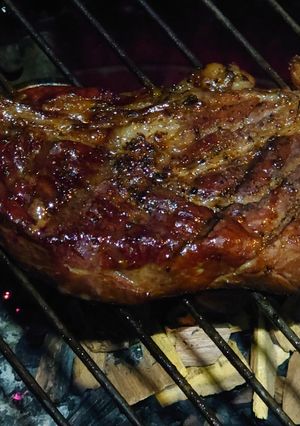 メスキート燻煙焼きステーキ伝説の探求-レシピのメイン写真