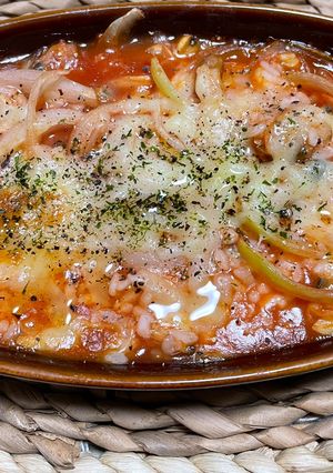 レンジで作る！シーフードリゾット-レシピのメイン写真