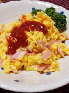 ベーコンのスクランブルエッグ-レシピのメイン写真