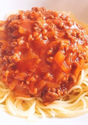 トマト缶なしのミートソース-レシピのメイン写真